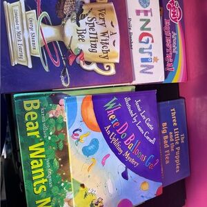 Colorful Children's Book Collection